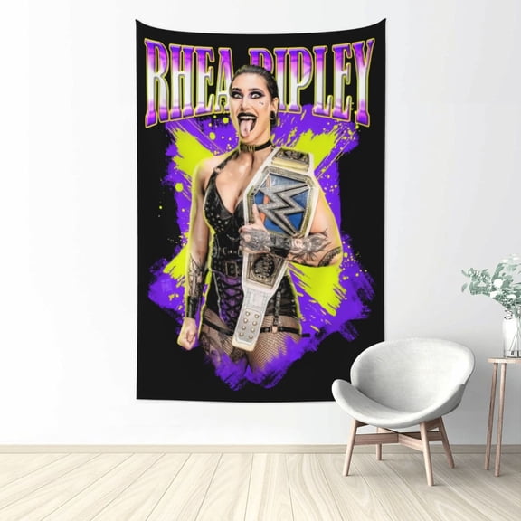 Rhea Ripley Tapestry Aesthetic Wall Hanging for Living Room Bedroom Art Tapestries Poster Blanket College Dorm Home Decor 60x40 Inch