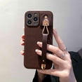 thumbnail image 3 of Funda de cuero vintage para teléfono Apple 14promax con soporte para pulsera para iPhone 13, funda para teléfono 12 resistente a caídas 15, 3 of 6