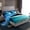 Turquoise, variant on Homewish Cartoon Ocean Shark Full Size Sheets, Underwater World Bed Sheets, Teens Kids Girls Boys Sheet Sets, Breathable Home Decor, 4 Pieces
