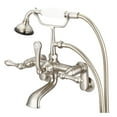 thumbnail image 3 of Water Creation F6-0009-02-PL Adjustable Center Wall Mount Tub Faucet With Swive, 3 of 5
