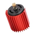 thumbnail image 4 of Caja de cambios de 2 velocidades 370 Motor cepillado con engranaje de metal con disipador de calor para accesorios de piezas de actualización de coche WPL RC Rojo, 4 of 15