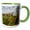 Green/White, variant on 3drose, Apples in Orchard with Quilt Barn Near Traverse City, Michigan, Usa, 11oz Magic Transforming Mug