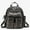 炒咖啡, variant on Retro multi-pocket handbag for women, distressed cool biker style, large capacity backpack/crossbody bag
