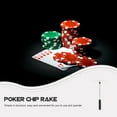 thumbnail image 4 of Durable Assorted Color Poker Chip Rake for Easy Collecting Made of Acrylic Metal Plastic, Lightweight, 4 of 9