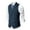 Navy, variant on VBARHMQRT Black Scrub Jacket Men's Sport Coats and Blazers Mens Fashion Stripes Retro Casual Suit Vest