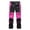 Hot Pink, variant on Women Waterproof Soft Shell Ski Pants with Velvet Lining for Sports and Outdoor Activities Warmth and Protection S Size Purple