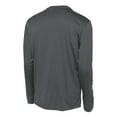 thumbnail image 6 of Mens Long Sleeve PosiCharge Competitor Polyester Tee Shirt Iron Grey S, 6 of 8