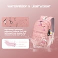 thumbnail image 3 of lvyH School Backpack for Girls Boys,Large Waterproof Schoolbag with Daisy Pendant College Travel Backpacks Daypack for Teens, 3 of 6