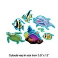 thumbnail image 2 of Access Ocean Party Cutout Assortment, 7 Ct, 2 of 2