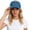 Blue, variant on HEVRJEWJD Washed Distressed Print Baseball Cap Unisex Adjustable Twill Hat For Independence Day Casual Wear Grey One Size