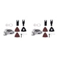 thumbnail image 1 of Speravity Angle Grinder Adapter Oscillating Accessories Kit for Metal Sanding Wood Tipo 1 2Conjunto, 1 of 6