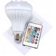 thumbnail image 1 of Luz colorida de la etapa del bulbo de la música del bulbo elegante de la luz LED del bulbo de la música del bluetooth de RGBW Rojo Verde, 1 of 5