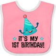thumbnail image 3 of Inktastic 1st Birthday 1 Year Old Boys or Girls Baby Bib, 3 of 4