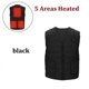 thumbnail image 3 of Chaleco de algodón con calefacción inteligente para hombre y mujer, chaleco con cuello en V calefactable de 9 áreas, chaqueta térmica Flexible para exteriores para invierno, M-7XL, 3 of 5