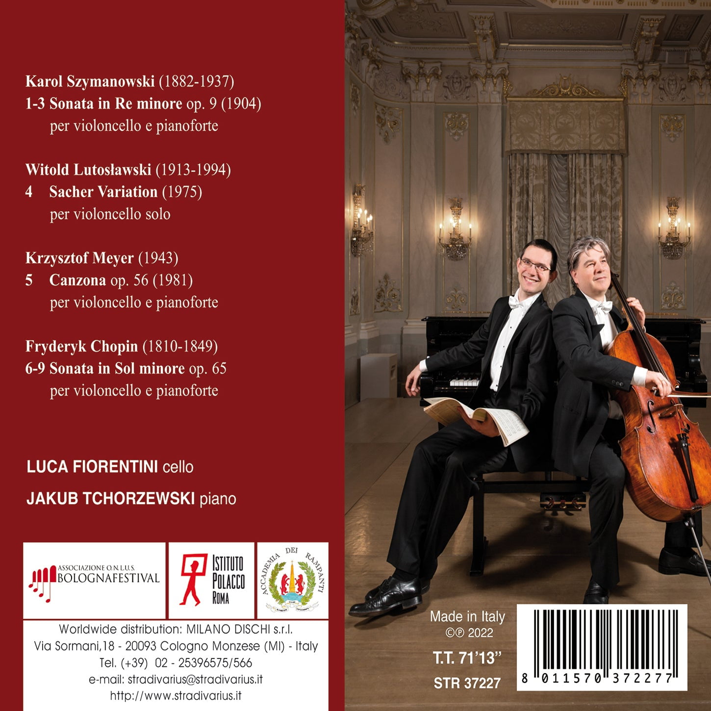 Luca Fiorentini - Live in Bologna - Music & Performance - CD