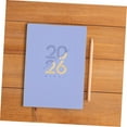 thumbnail image 4 of Daily Planner Notebook - One Page Per Day Layout, Soft Leather Cover, Aesthetic Scheduling Journal for Office & Personal Use (8.5"x11"), 4 of 7