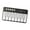Black, variant on HILABEE Light Pocket Piano Baby Musical Toy for Thanksgiving New Year Children's Day Pink