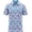 Blue Palm Flamingos, variant on Tropical Hawaiian Golf Polo Shirt – Men’s Performance Moisture Dry Fit Athletic Flamingo Resort Wear Frisbee Disc Golf Funny (US, Alpha, Medium, Regular, Regular, Tucans)