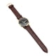 thumbnail image 5 of Reloj De Cuarzo Luminoso Para Hombre Indicador De Fecha 30 M Correa De Cuero PU Resistente Al Agua Hombre De Negocios Casual Negro, 5 of 7