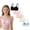 A-5 pack, variant on Big Girls Cotton Training Bra Wireless Light Padded 24/7 Comfort Teen Bras Adjustable Straps Smooth Comfort Breathable Stretchy Soft Edge for Teens 10-14 Years