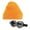 Orange-OR Home Decor, variant on CSEONE Unisex Knitted Beanie Hat with Glasses Design 22.05-22.83 Inch Circumference Solid Color Elastic Warm Winter Cap for Outdoor Activities Christmas Decor Holiday Gifts Christmas Decorations