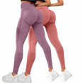 thumbnail image 5 of JJHGVB Gym Tights Tummy Control Leggings Squat Proof Leggings for Women Dressy Pants Soft Leggings for Women Tall Celsior Cellulite Leggings Long Leggings for Women A7 Pink S-XL, 5 of 9