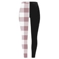 thumbnail image 4 of FAIWAD Women Athletic Workout Legging High Waisted Patchwork Lounge Yoga Pants Butt Lift Skinny Running Pants, 4 of 4