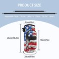 thumbnail image 7 of FOR U DESIGNS American Flag Water Bottle Carrier Bag for Women Men Student Water Bottle Pouch for Boys Girls Water Bottle Holder with Strap Insulated Water Bottle Cover, 7 of 7