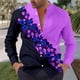 thumbnail image 1 of Nueva camisa de manga larga con botones y estampado 3D de rosas y cuello alto para hombre, moda de verano vaion, ropa de ocio para hombre de alta calidad, 1 of 6
