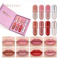 thumbnail image 2 of Fit Colors 8pcs Lip Gloss book Gift Set Mist Face Velvet Easy to paint Non-stick cup long-lasting liquid lipstick set, 2 of 4