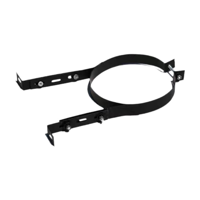 hengtong Support Mural Réglable en Acier Inoxydable pour Tuyau de Cheminée, Résistant à la Chaleur, Conduit de Fumée 15 cm