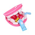 thumbnail image 3 of Juguete Para Cepillarse Los Dientes, Tejido De Poliéster Algodón PP Estimular La Curiosidad Juego De Juguetes Para Cepillarse Los Dientes Para Regalo De Cumpleaños ANGGREK Otros, 3 of 8