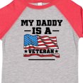 thumbnail image 4 of Inktastic My Daddy is a Veteran Boys or Girls Toddler T-Shirt, 4 of 5