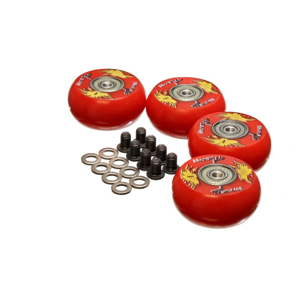Energy Suspension 2in /50 Mm Wheel (4 Ea) Red