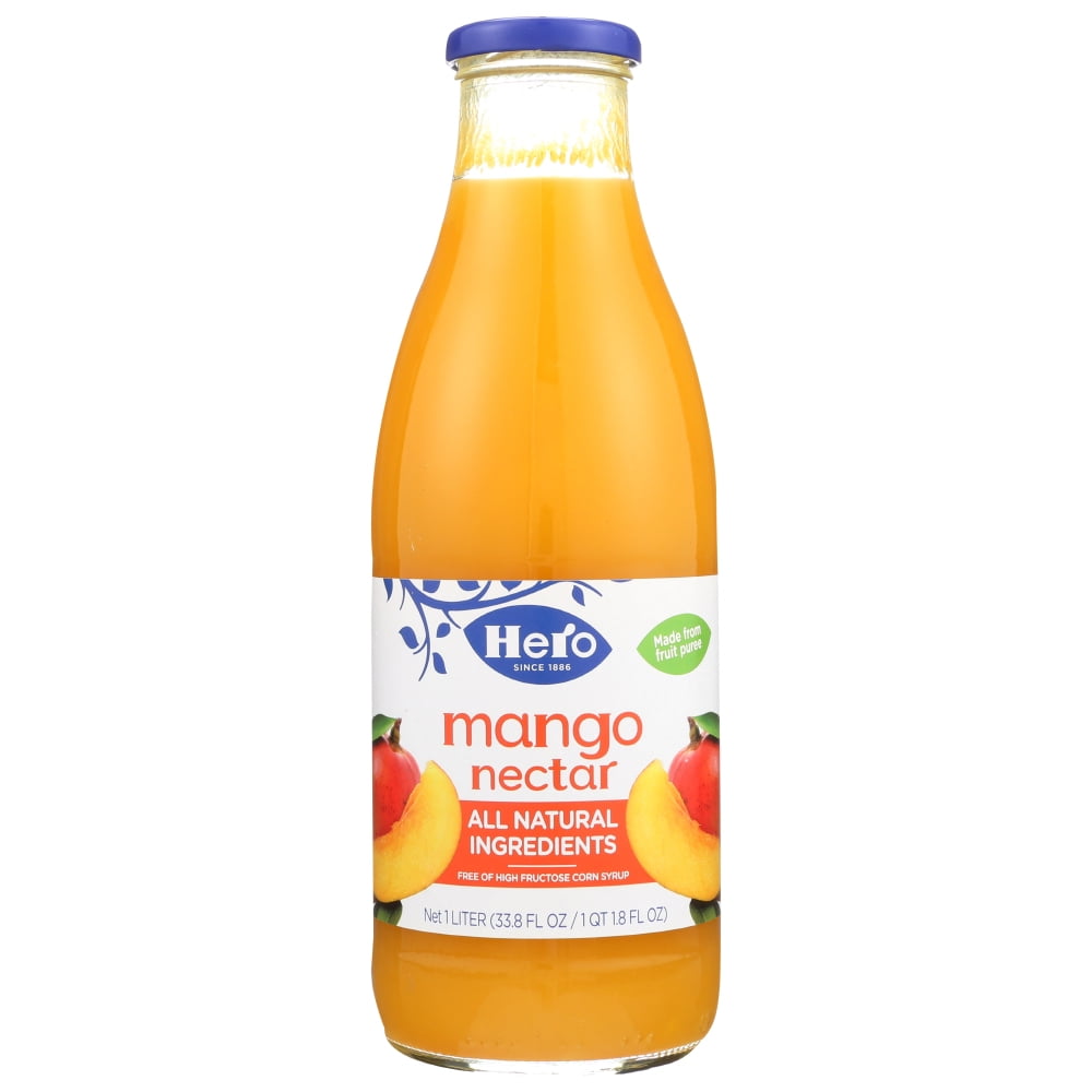 Hero Preserves Mango Nectar, 33.8 Oz