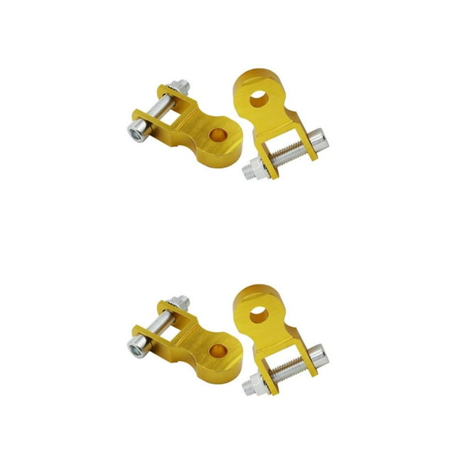 Decodeary Comfortable And Improved Grip Motorcycle Extension For CRF50 KLX110 TTR50 DRZ Gold 2Set