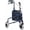 Blue, variant on Freedom Lightweight Retractable 3 Wheel Walker with Balloon Tires, Rollator Walker for Seniors with Height Adjustable Handles with Loop Locking Brakes (Blue)