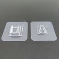 thumbnail image 2 of Hebilla adhesiva sin dejar rastro, pegatina de tablero sin clavos, pegatina de pared resistente, hebilla adhesiva de doble cara, 2 of 4