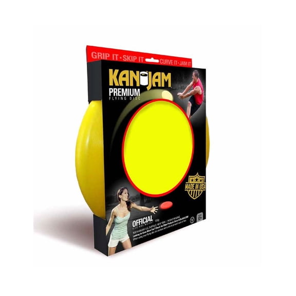 Kan Jam Official Flying Disc - Yellow 168 Gram 10.75"