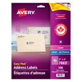 thumbnail image 1 of Avery Clear Shipping Labels with Easy Peel for Laser and Inkjet Printers, 2" x 4", Glossy Clear, Rectangle, 100 Labels, Permanent (7663) Made in Canada, 1 of 7