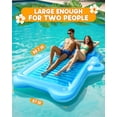 thumbnail image 4 of Tumbona hinchable de bronceado para piscina Float Snowalva, 80 x 66 cm, 4 of 7