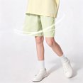 thumbnail image 5 of Guluxicc Kids Boys Athletic Shorts Elastic Waist Summer Solid Color Moisture Wicking Drying Shorts for Casual Activities, 5 of 8