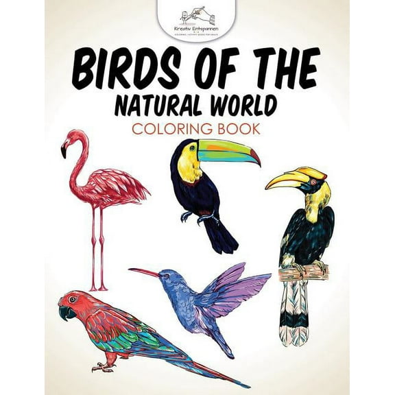 Birds of the Natural World Coloring Book, (Paperback)