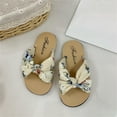 thumbnail image 5 of Biekopu Kids Girls Slippers Soft Sole Non-slip Bohemian Toddler Princess Slide Sandals Summer Beach Baby Shoes, 5 of 5