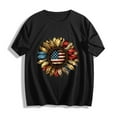 thumbnail image 5 of Busydd Womens Tops Independence Day T Shirts for Women Casual Short Sleeve Round Neck Summer Tops American Flag Print Patriotic Tshirts Stylish Comfortable Cotton Graphic Tees L, 5 of 7