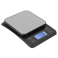 thumbnail image 2 of Báscula electrónica Digital Ticfox Mini portátil de acero inoxidable para hornear 5kg/1g negro, 2 of 14