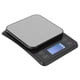 thumbnail image 2 of Báscula electrónica digital portátil de acero inoxidable para hornear, accesorio de cocina, 5 kg/1 g, color negro, 2 of 14