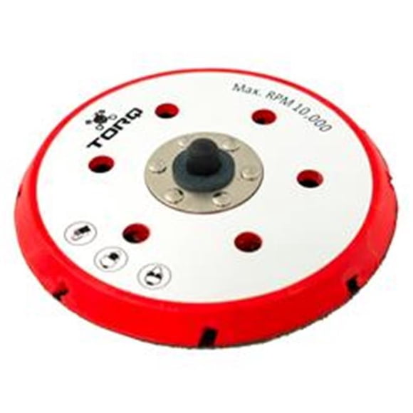 Chemical Guy BUFLC202 6 in. Torq R5 Dual Action Red Backing Plate