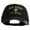 Black, variant on US Navy CPO Retired Military Embroidered Washed Solid Pigment Dyed Cotton Twill Brass Buckle Cap - Navy OSFM