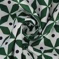 thumbnail image 6 of Wycnly Summer Dresses for Women Plus Size Loose Swing Beach Fashion Long Sundresses with Pocket 2024 Short Sleeve V-Neck Geometric Print Maxi Formal Dress Army Green m, 6 of 6